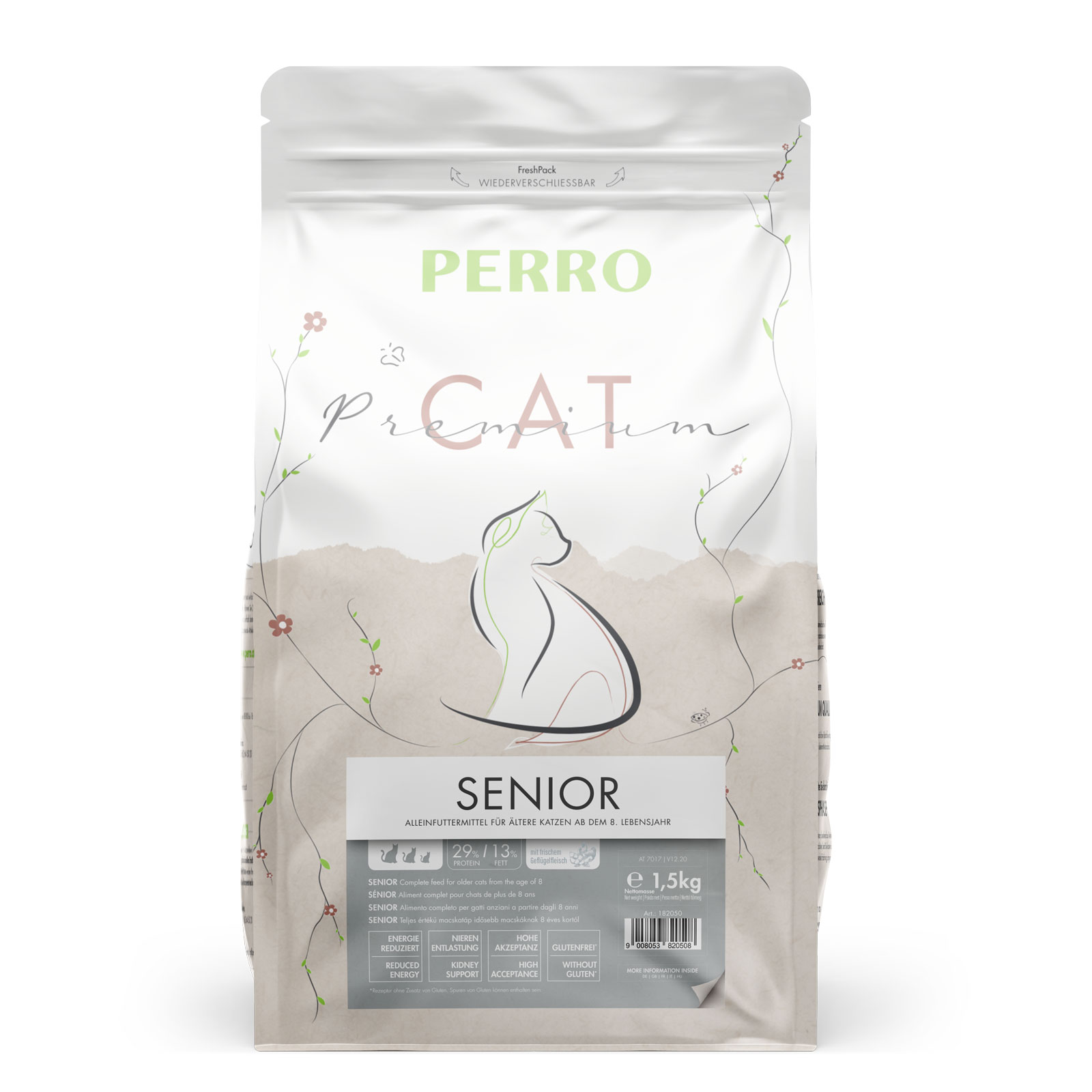 PERRO Cat Premium Senior 1,5 kg